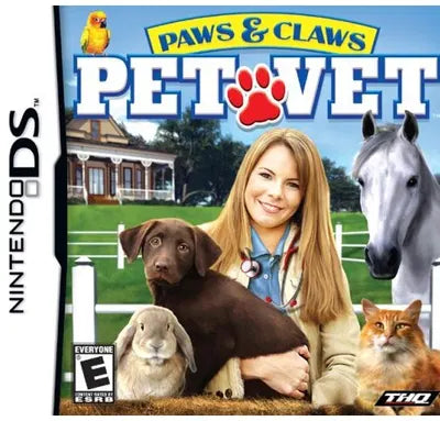 Paws & Claws Pet Vet Nintendo DS