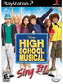 High School Musical: Sing It Bundle With Microphone Playstation 2