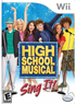 High School Musical: Sing It Wii