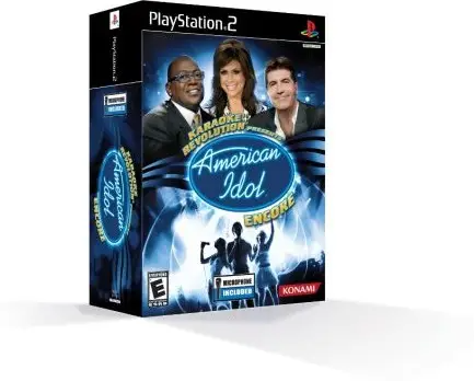 Karaoke Revolution: American Idol Encore Bundle Playstation 2
