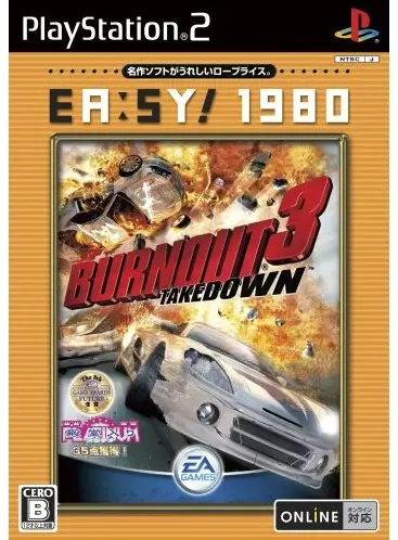 Burnout 3: Takedown (EA:SY! 1980) Playstation 2