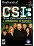 CSI: 3 Dimensions of Murder Playstation 2