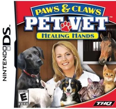 Paws & Claws Pet Vet Healing Hands Nintendo DS