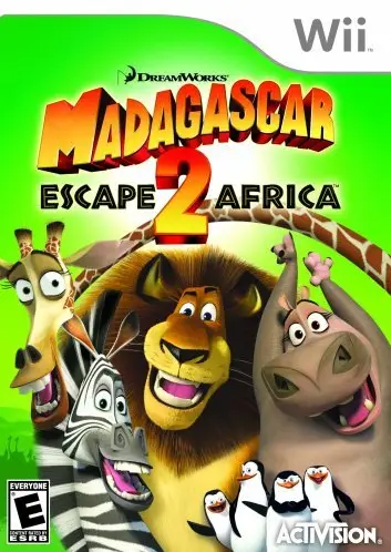 Madagascar 2: Escape 2 Africa Wii