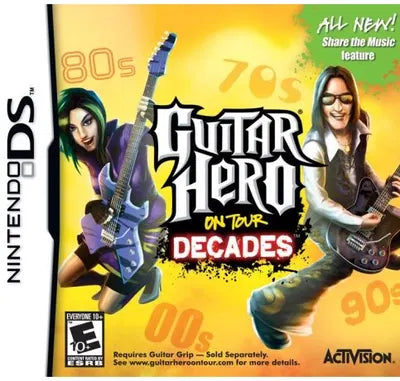 Guitar Hero on Tour Decades Nintendo DS