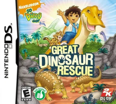 Go Diego Go! Great Dinosaur Rescue Nintendo DS