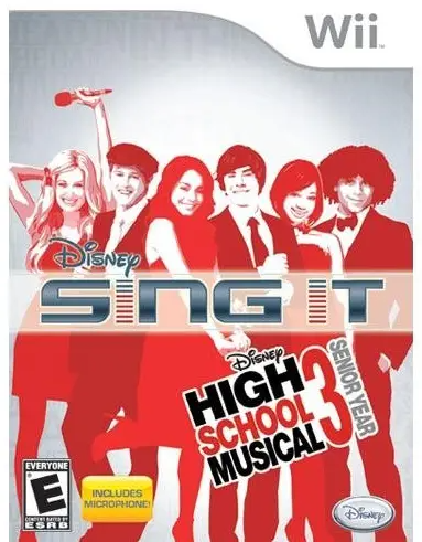Disney Sing It: High School Musical 3 Senior Year (Bundle with Microphone) Wii