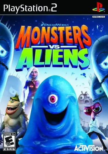 Monsters vs. Aliens Playstation 2
