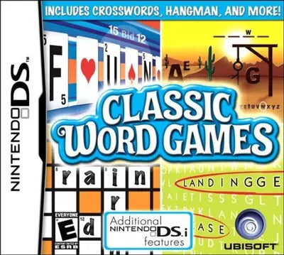 Classic Word Games Nintendo DS