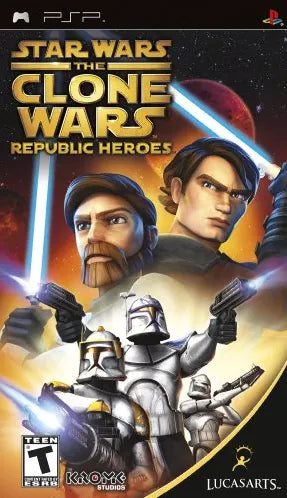 Star Wars the Clone Wars: Republic Heroes Sony PSP