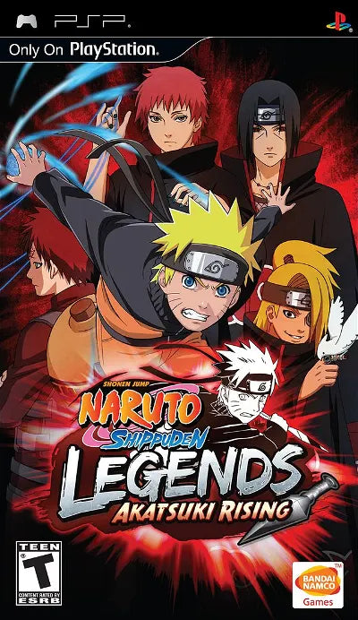Naruto Shippuden Legends: Akatsuki Rising Sony PSP