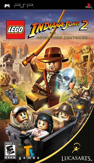 LEGO Indiana Jones 2: The Adventure Continues Sony PSP