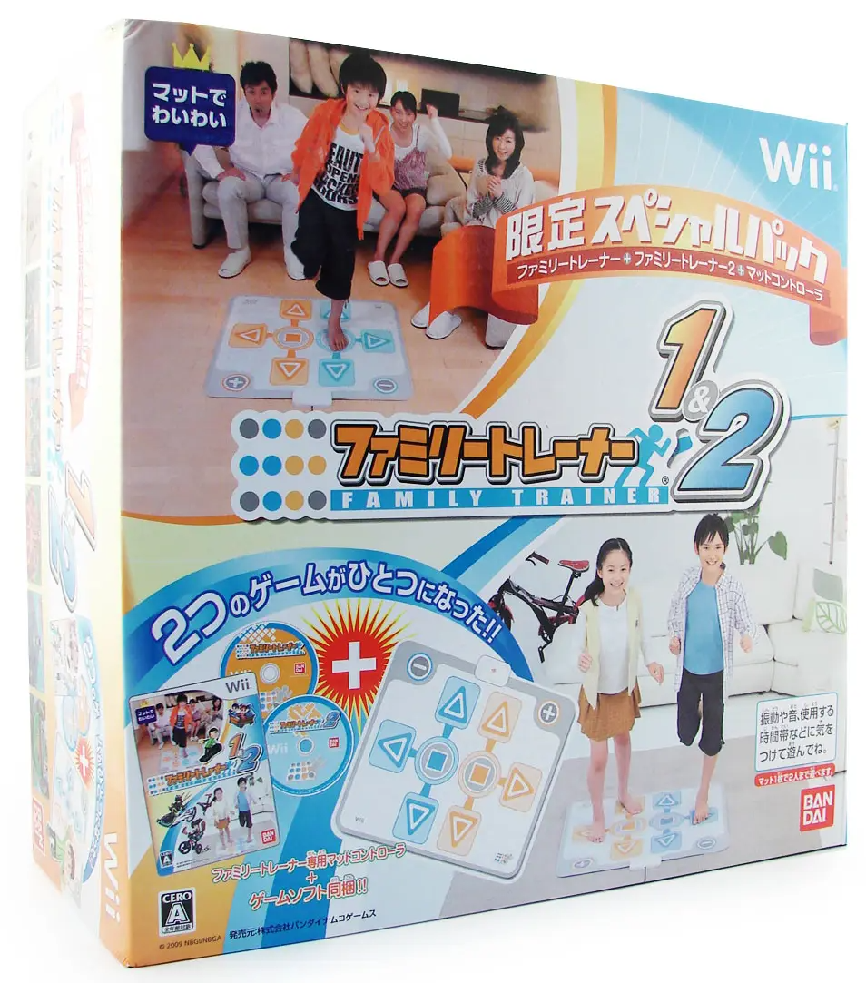 Family Trainer 1 & 2 [Limited Special Pack] Wii