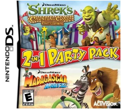 Dreamworks 2-in-1 Party Pack Nintendo DS