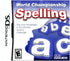 World Championship Spelling Nintendo DS