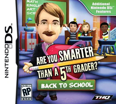 Are You Smarter Than a 5th Grader: Back to School Nintendo DS