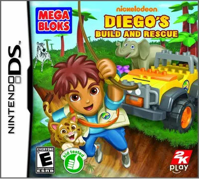 Go, Diego, Go! Mega Bloks Build & Rescue Nintendo DS