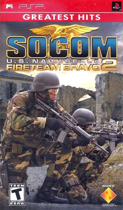SOCOM: U.S. Navy SEALs Fireteam Bravo 2 (Greatest Hits) Sony PSP