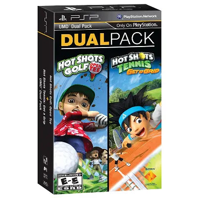 PSP Dual Pack Hot Shots Golf: Open Tee and Hot Shots Tennis: Get a Grip Sony PSP