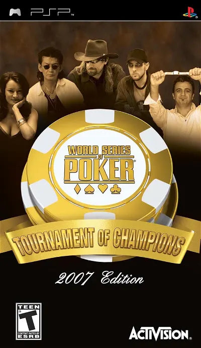 World Series of Poker Tournament of Champions Sony PSP