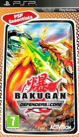 Bakugan Battle Brawlers: Defenders of the Core Essentials Sony PSP