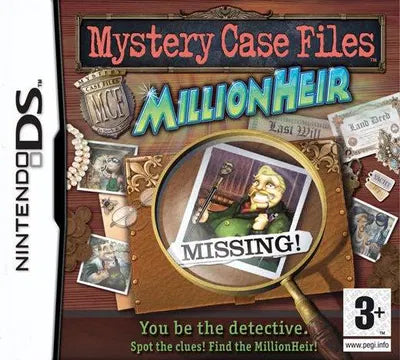 Mystery Case Files: MillionHeir Nintendo DS