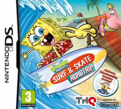 SpongeBob Surf & Skate Roadtrip Nintendo DS