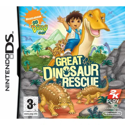Go Diego Go! Great Dinosaur Rescue Nintendo DS