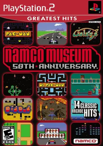 Namco Museum 50th Anniversary (Greatest Hits) Playstation 2