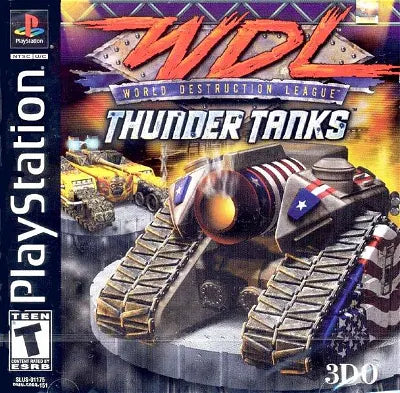 World Destruction League: Thunder Tanks PlayStation 1