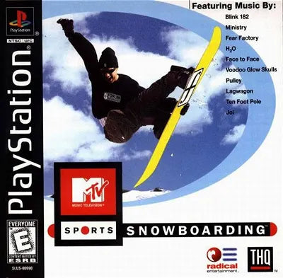MTV Sports: Snowboarding PlayStation 1