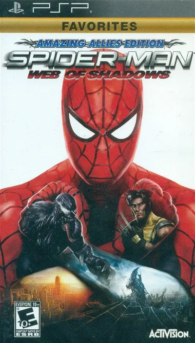 Spider-Man: Web of Shadows Favorites Sony PSP