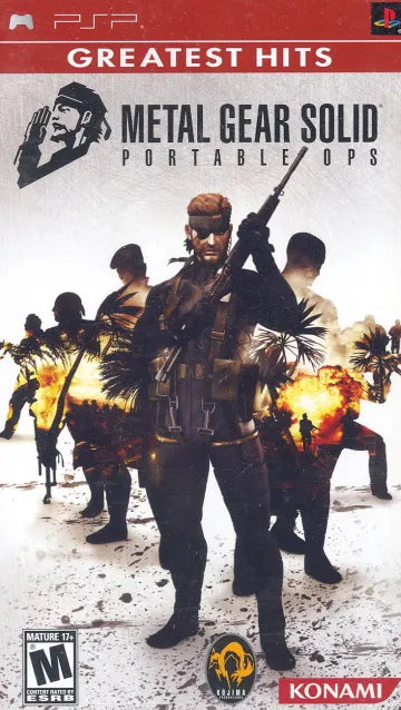 Metal Gear Solid Portable Ops (Greatest Hits) Sony PSP