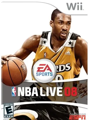 NBA Live 08 Wii