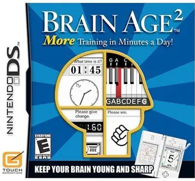 Brain Age 2: More Training In Minutes a Day Nintendo DS