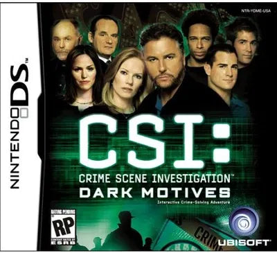 CSI: Dark Motives Nintendo DS