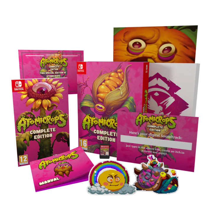Atomicrops Complete Edition Limited Collector’s Edition Nintendo Switch
