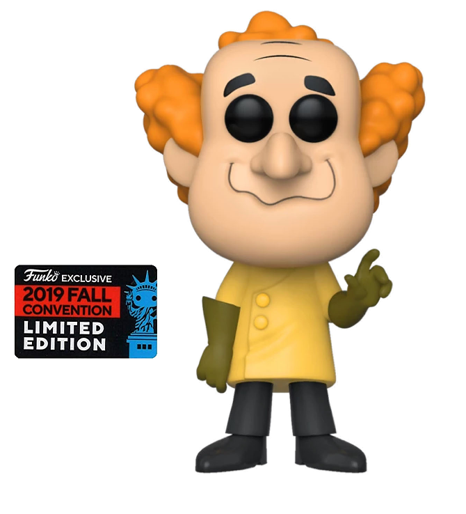 2019 NYCC POP! Animation Hanna Barbera Wacky Races Professor Pat Exclusive