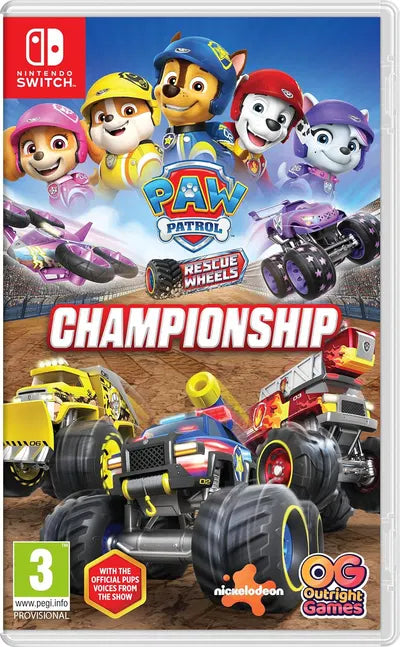 PAW Patrol Rescue Wheels: Championship Nintendo Switch