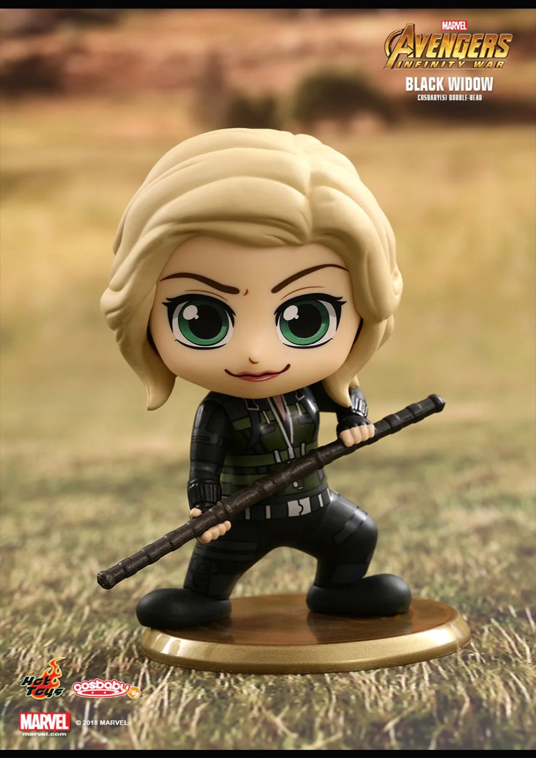 COSBABY BLACK WIDOW BOBBLE-HEAD