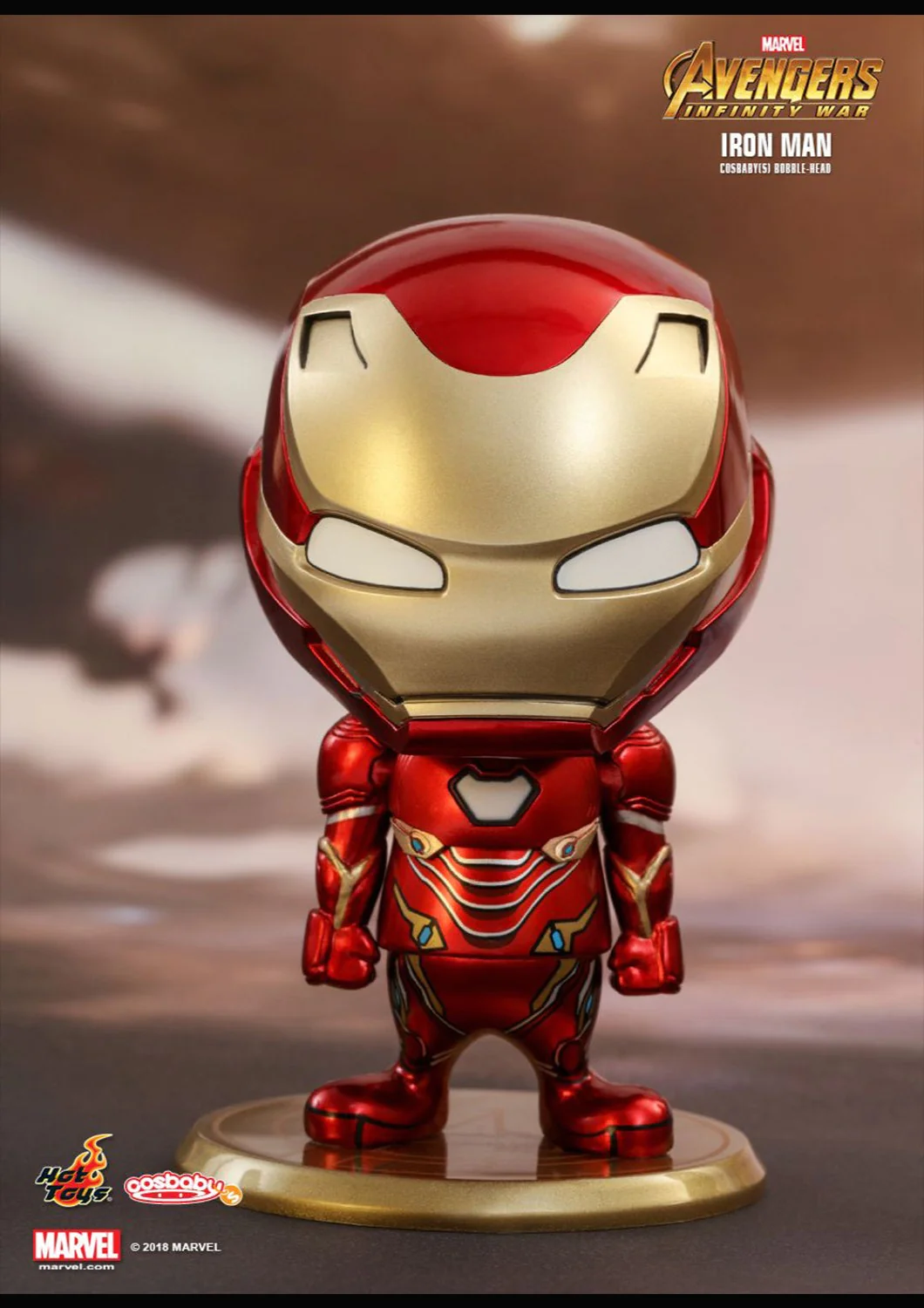 COSBABY IRON MAN BOBBLE-HEAD