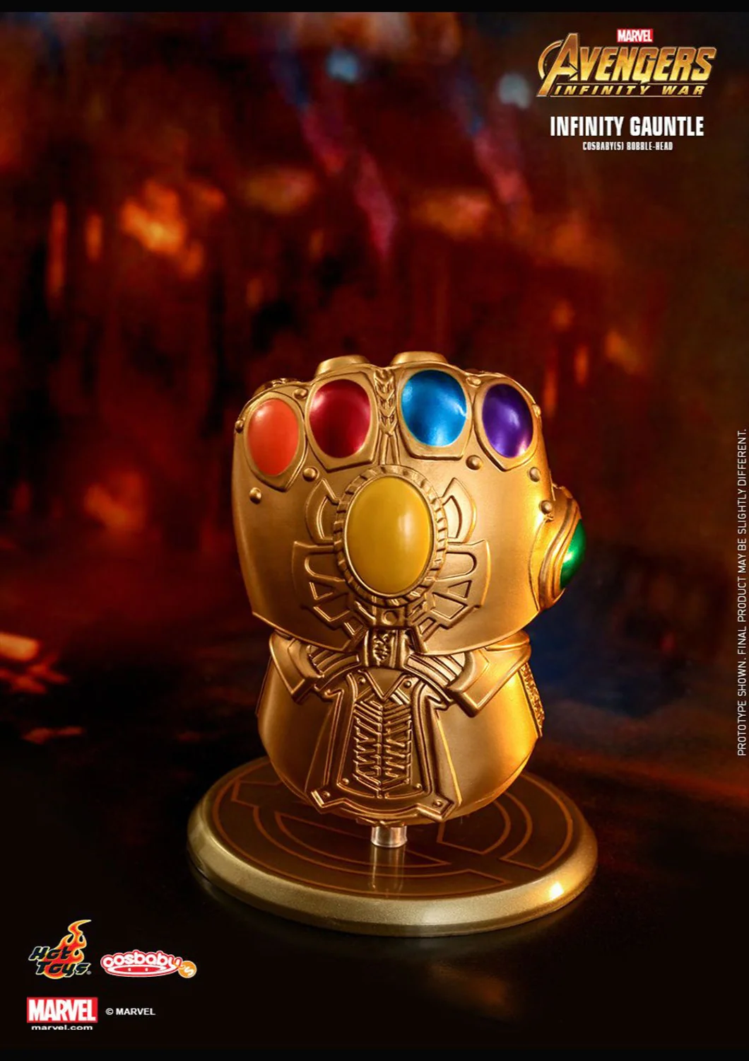 COSBABY INFINITY GAUNTLET BOBBLE HEAD