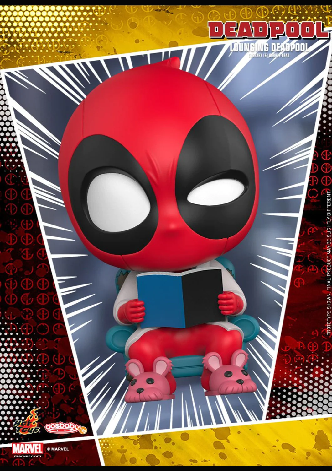 COSBABY DEADPOOL LOUNGING DEADPOOL BOBBLE-HEAD