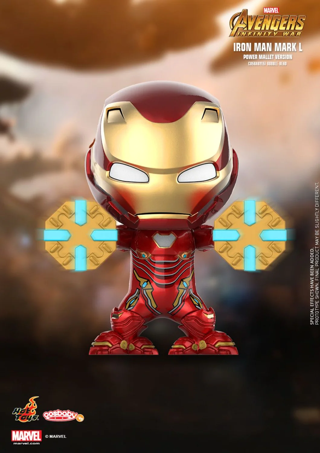 COSBABY AVENGERS INFINITY WAR IRON MAN POWER MALLET VERSION BOBBLE-HEAD
