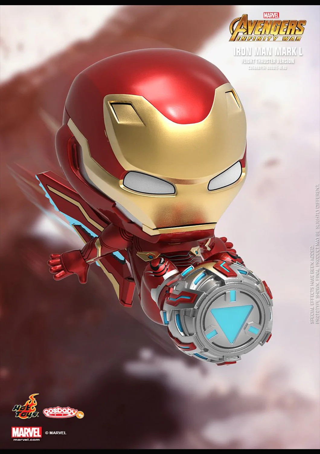 COSBABY AVENGERS INFINITY WAR IRON MAN FLIGHT THRUSTER VERSION BOBBLE-HEAD