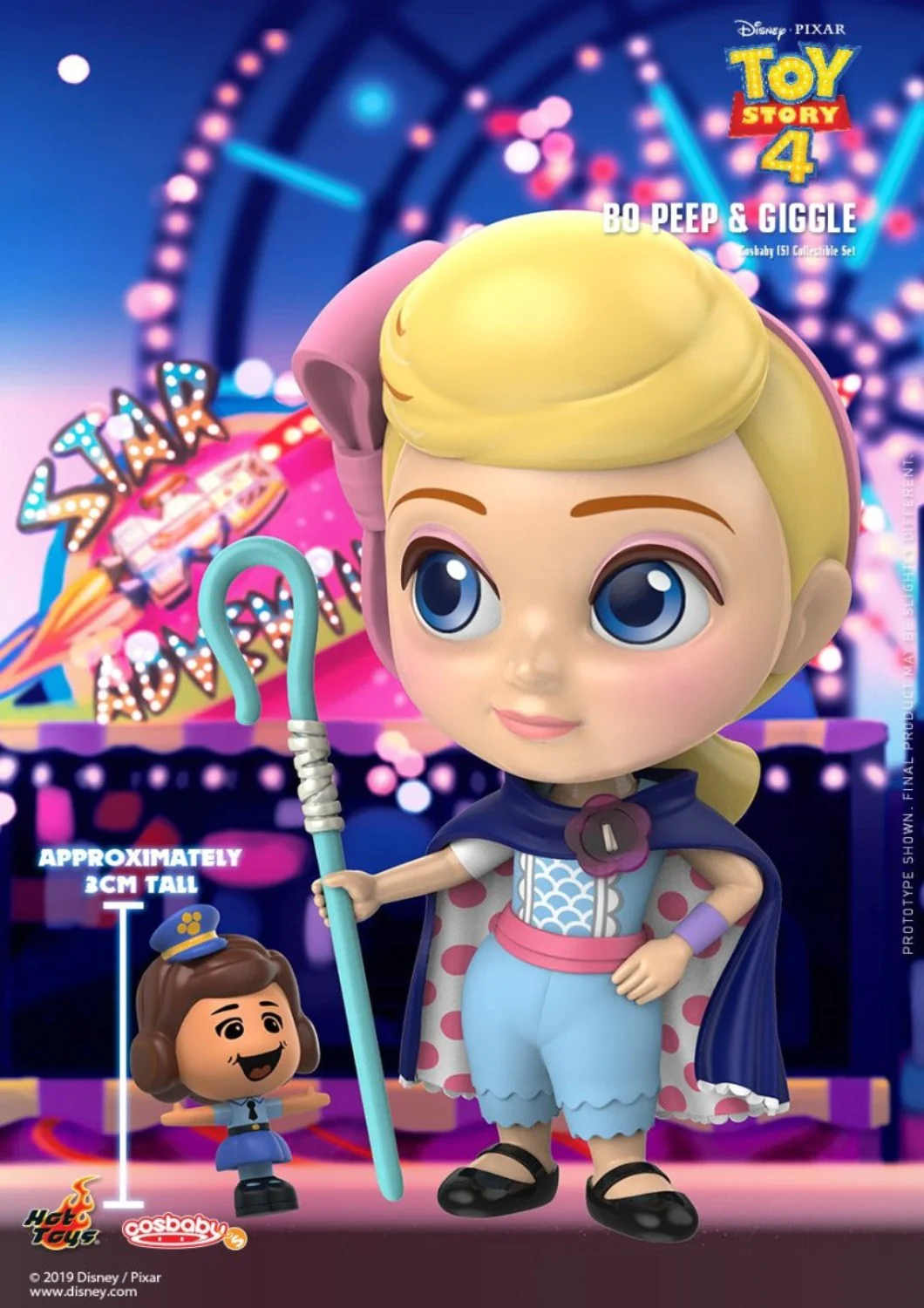COSBABY TOY STORY 4 BO PEEP & GIGGLE COLLECTIBLE SET