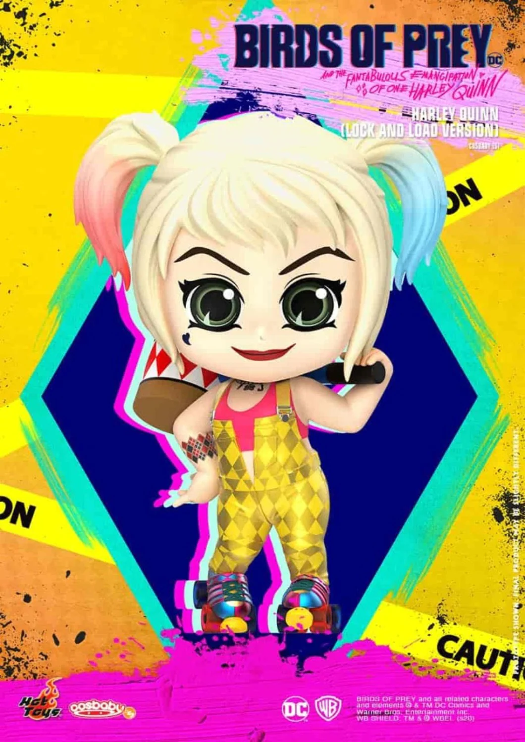 COSBABY BIRDS OF PREY HARLEY QUINN LOCK AND LOAD VERSION