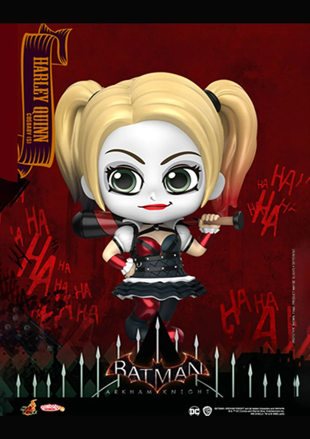 COSBABY BATMAN ARKHAM KNIGHT HARLEY QUINN