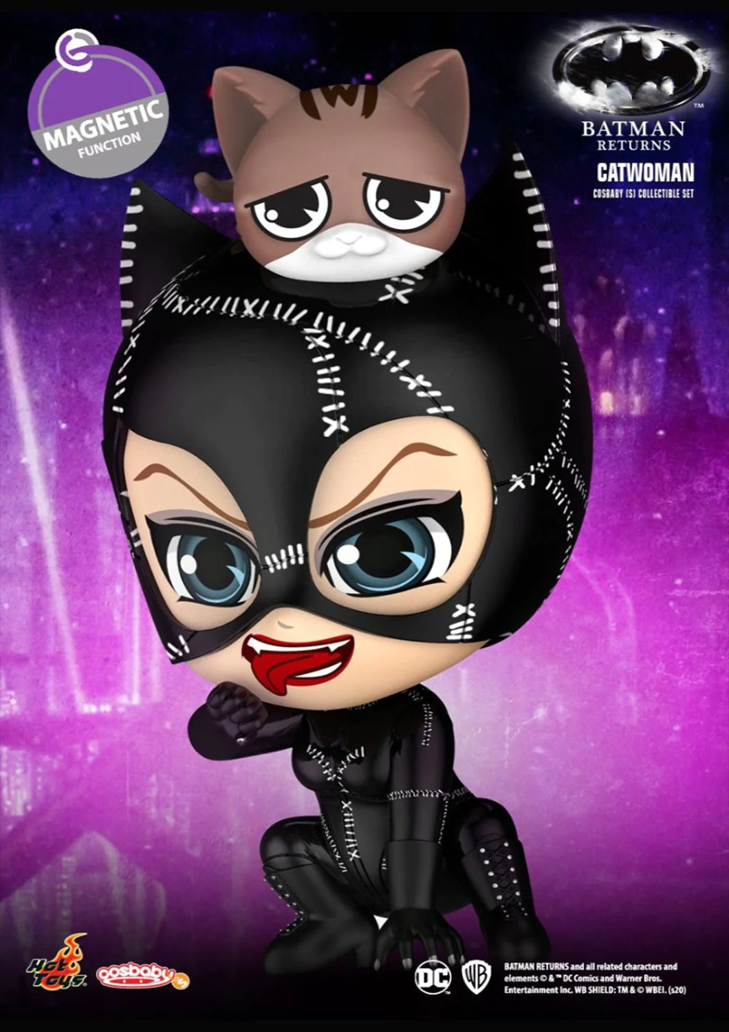 COSBABY BATMAN RETURNS CATWOMAN COLLECTIBLE SET
