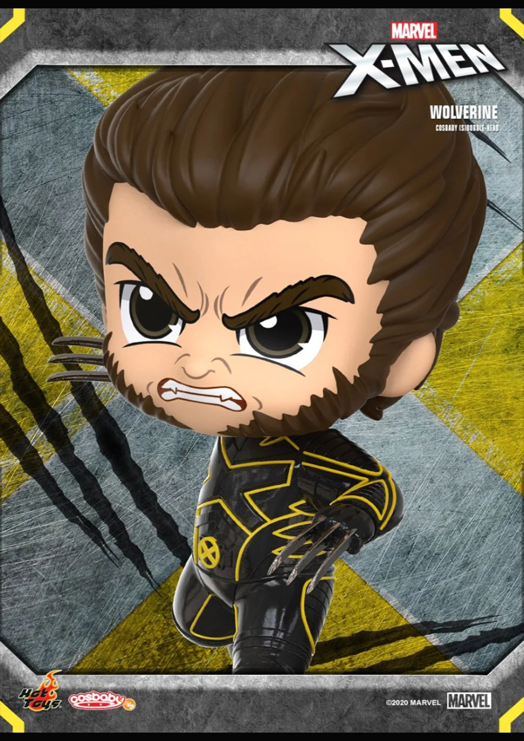 COSBABY X-MEN WOLVERINE BOBBLE-HEAD